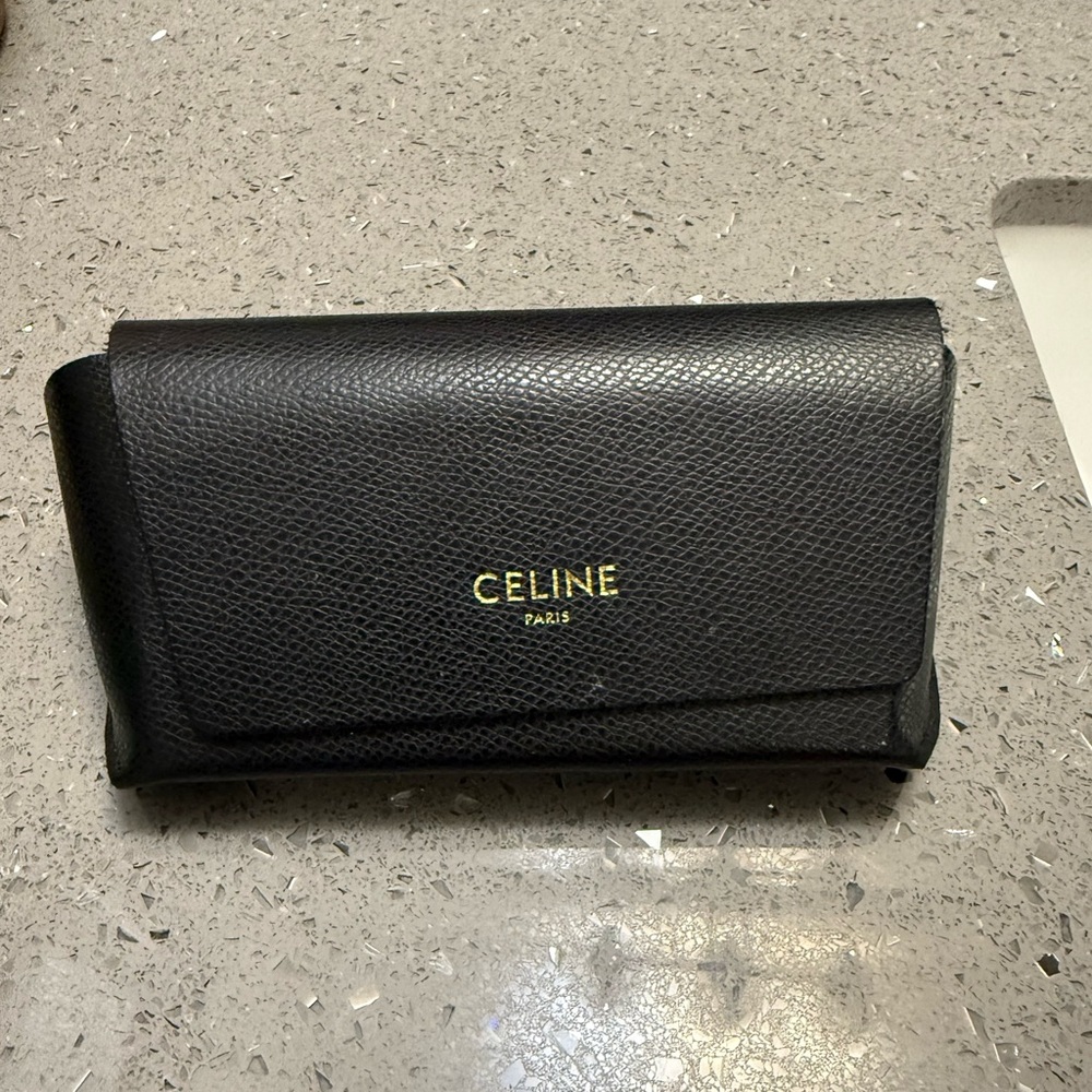 Lite nude pink oversized Celine sunglasses